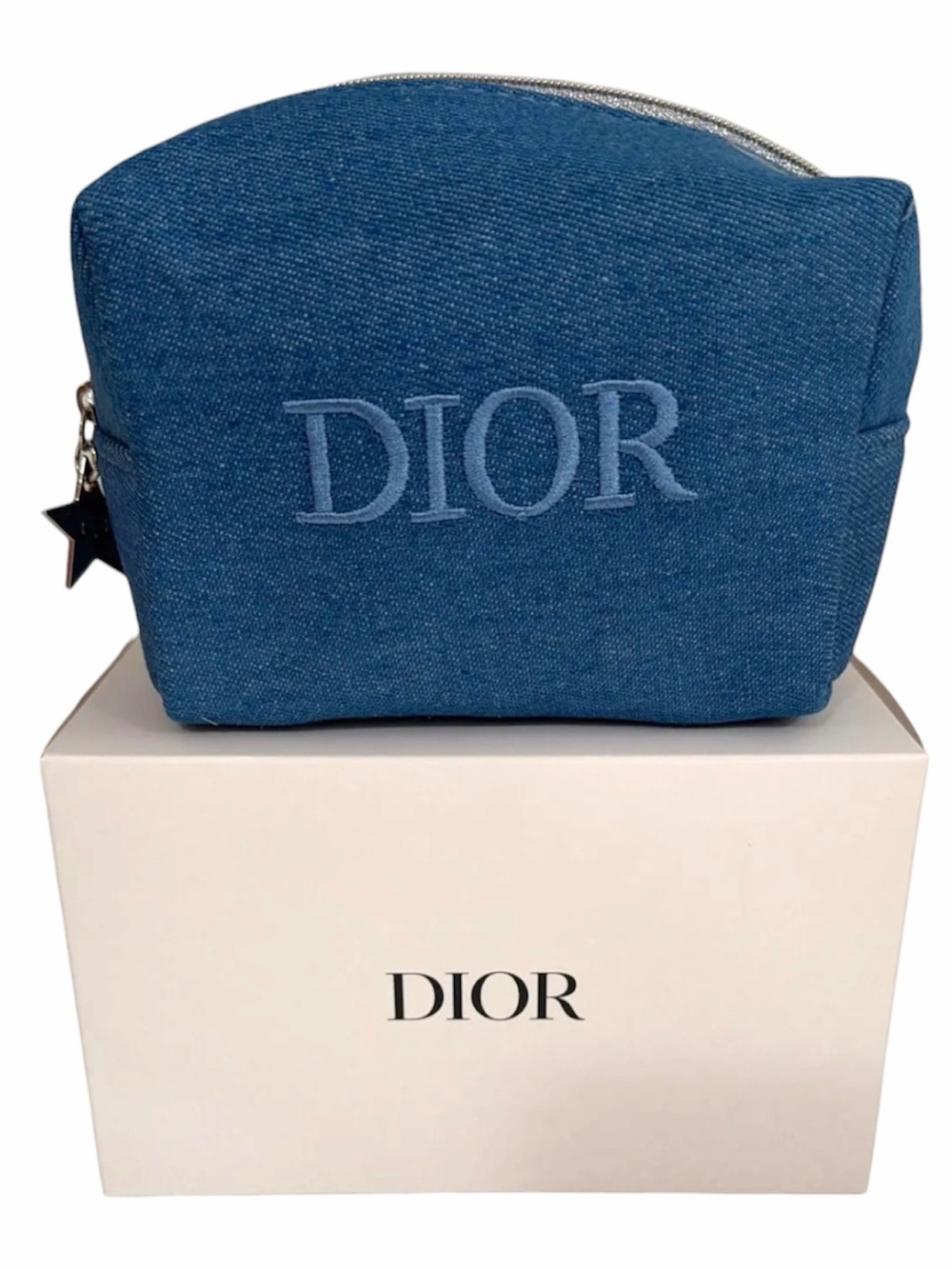 NIB DIOR DENIM BAG GWP ITEM